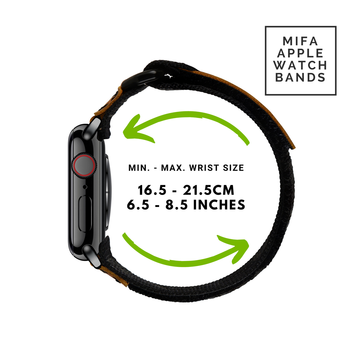 Apple watch discount wrist size chart