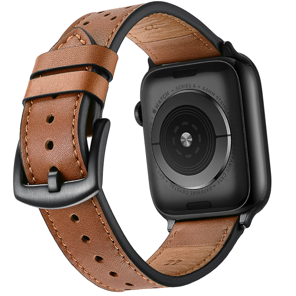 Classic Leather Band for Apple Watch Brown